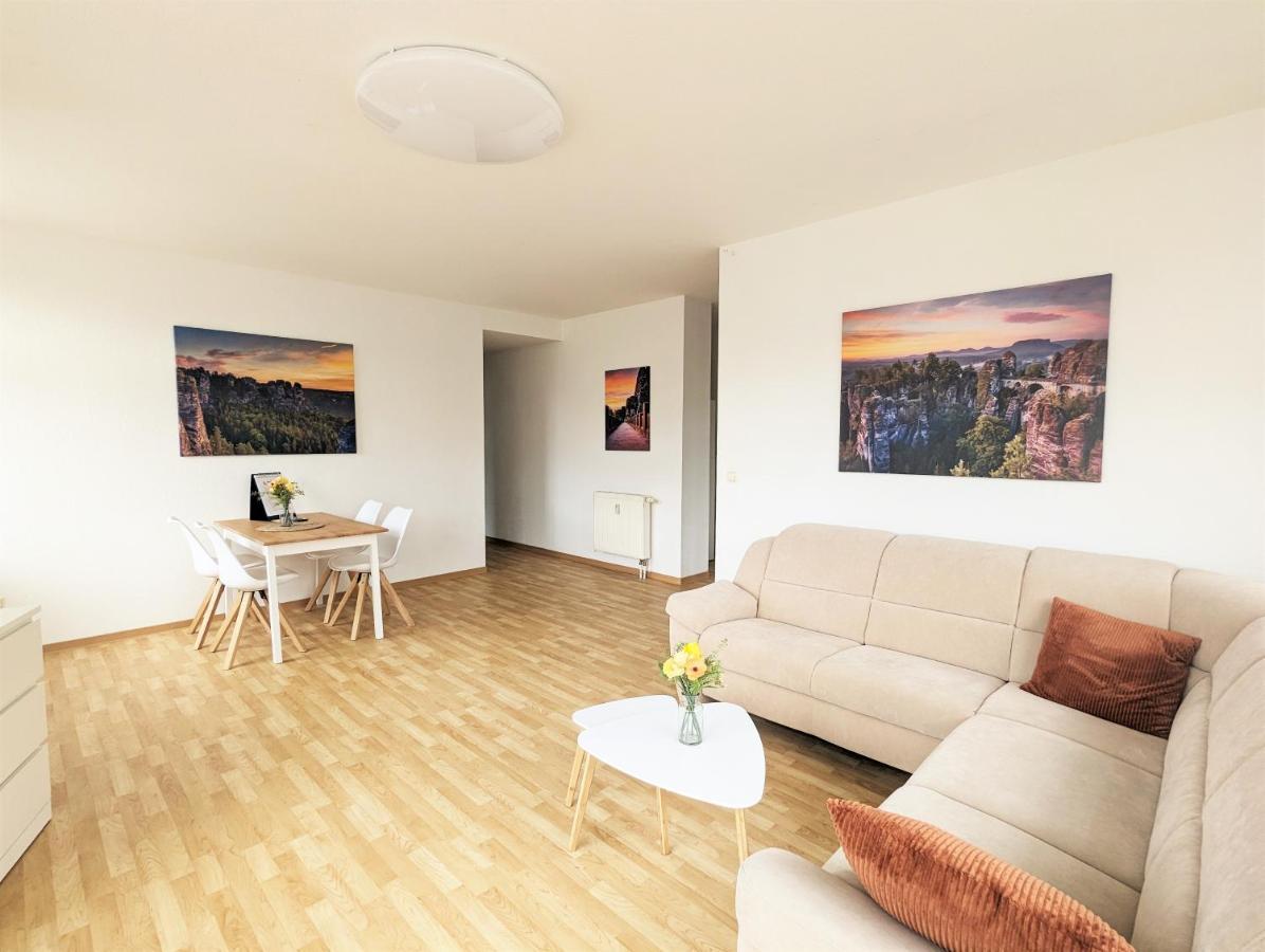 Lichtdurchflutete Helle Wohnung Mit Garten Sauna & Pool - Hw3 Зебніц Екстер'єр фото